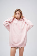 AMOO.90s Vintage Two Seasons Hoodie Pink — Medium