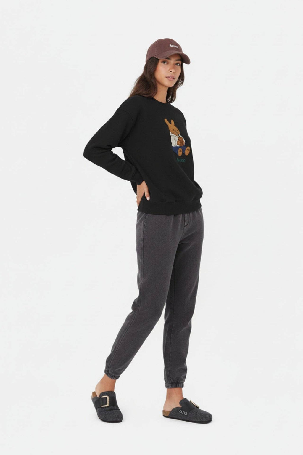 Boba Bunny Sweatshirt — Medium