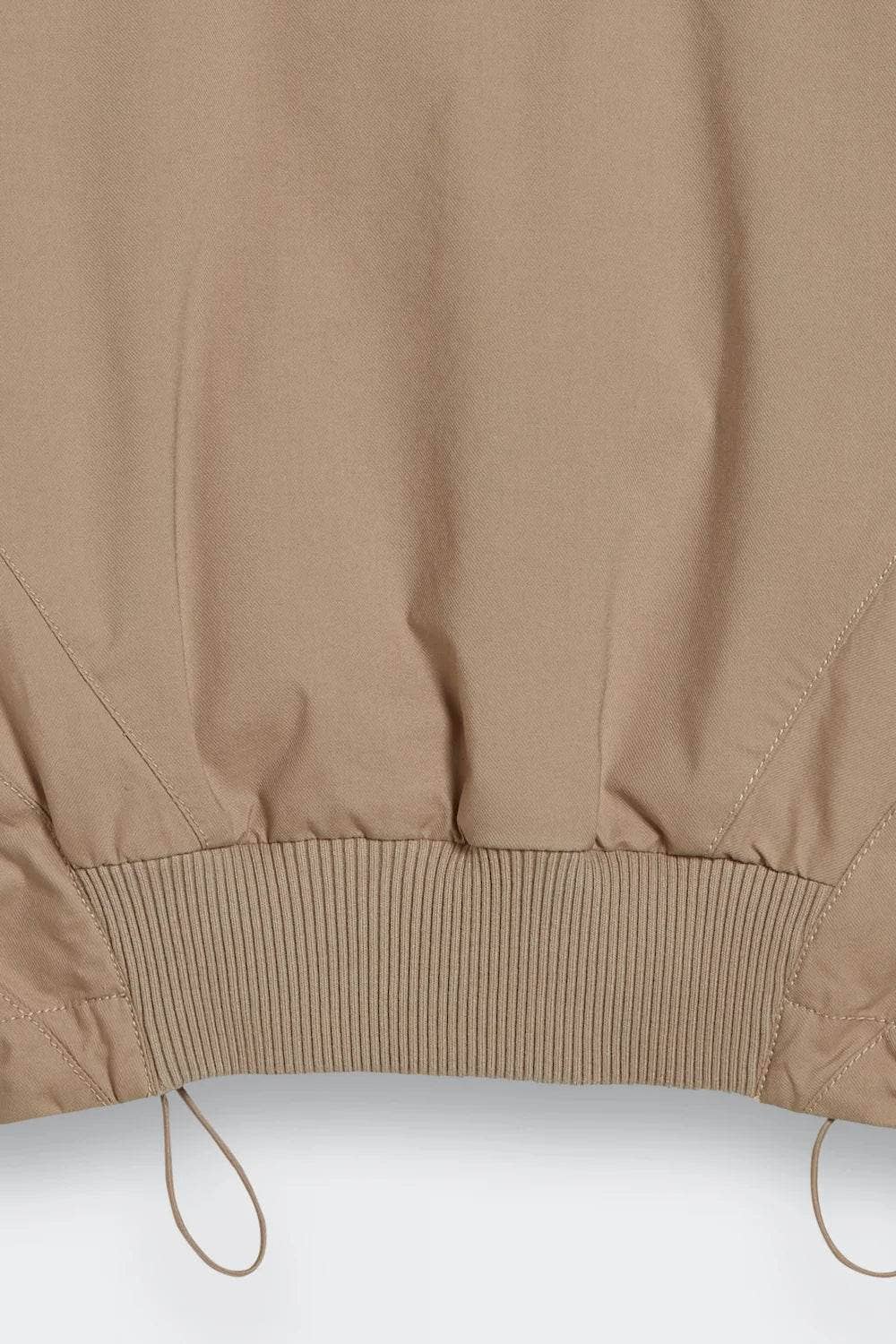 SPOON Short Hoodie Parka — Dune Beige / Size L