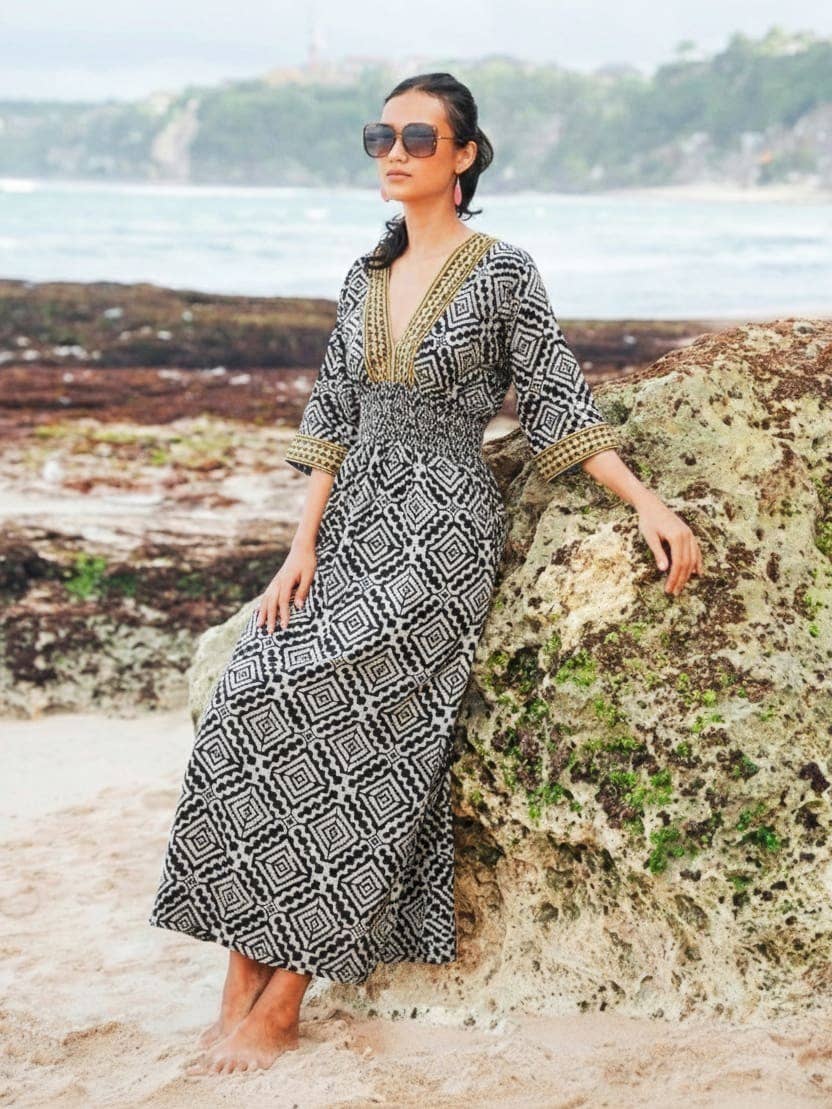 Artisan print design - Cotton dress