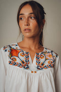 Kapda Casa.Serenade Blouse — White / Medium