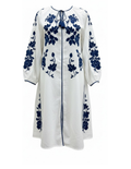 Kapda Casa. Embroidered Cristina Dress: S