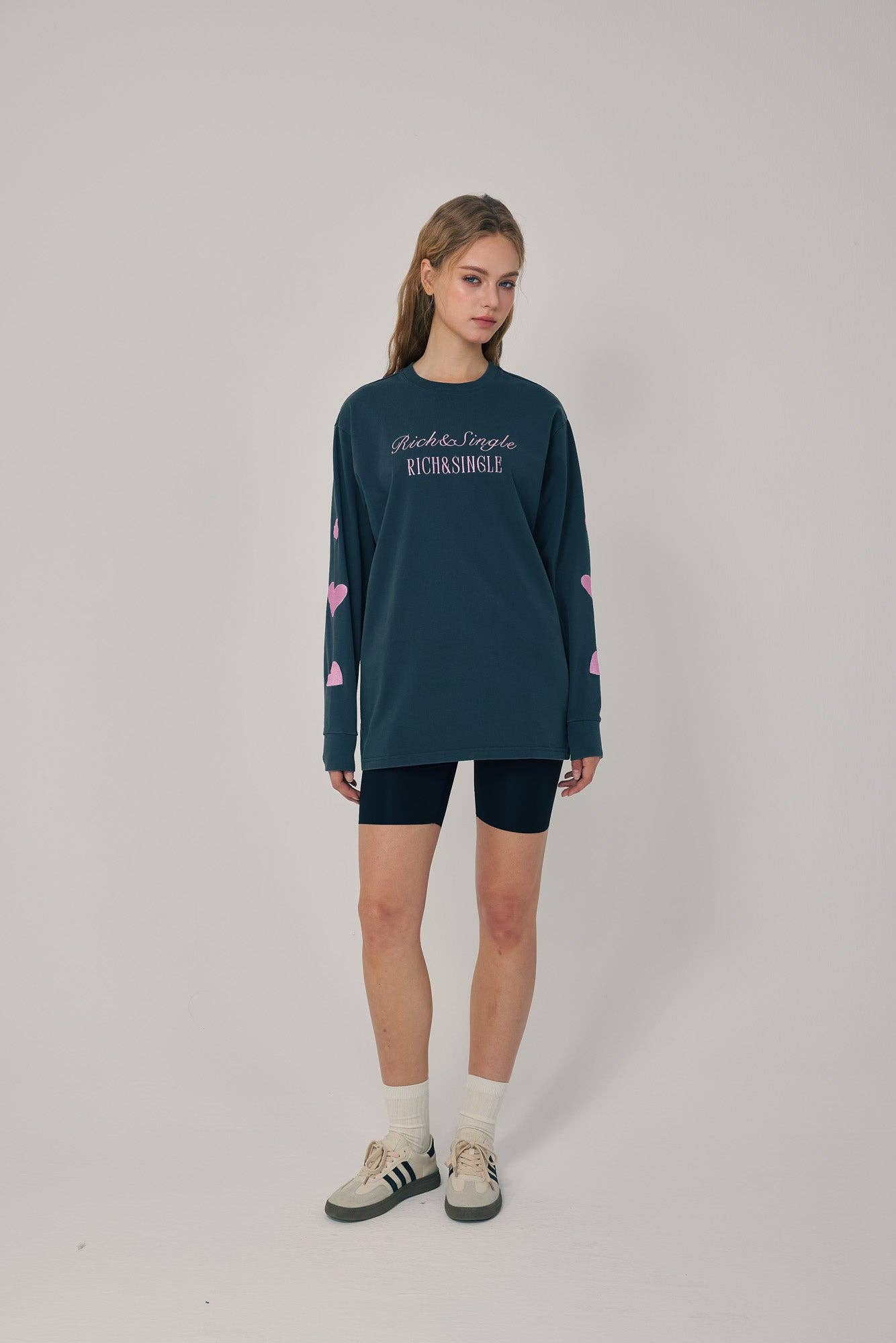 AMOO. Rich & Single Lovestruck Long Sleeve — Large