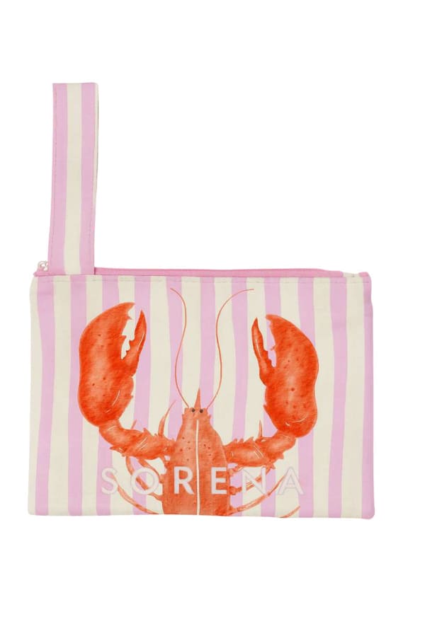 SORENA. The St Tropez  LOBSTER clutch
