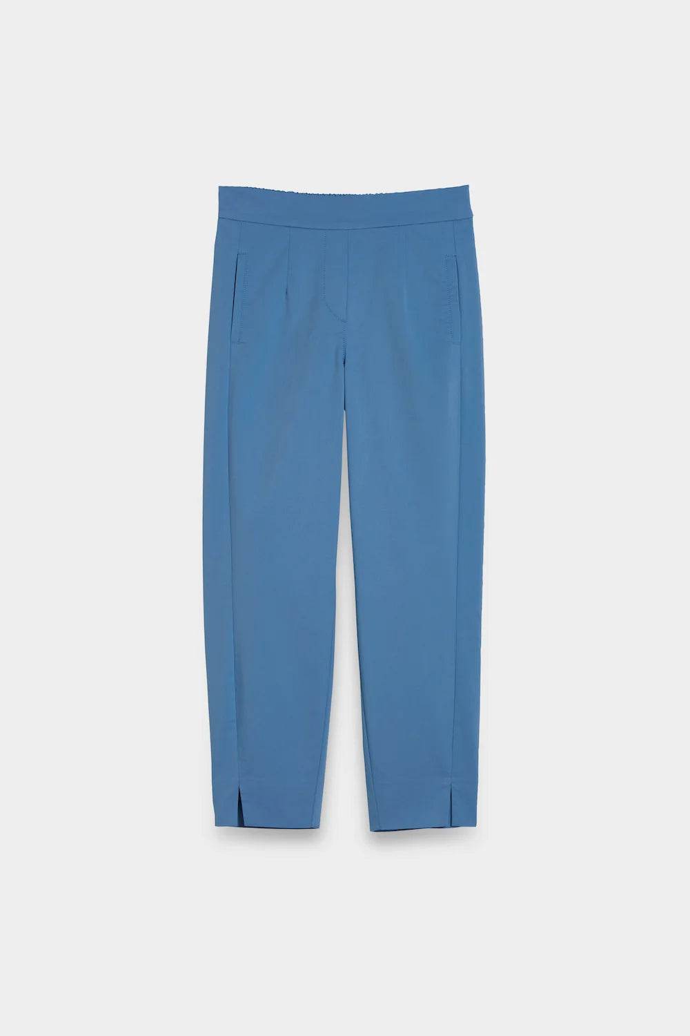 SPOON. Relaxed Tailored Cotton-Mix Trousers — Royal Blue / Size 40.