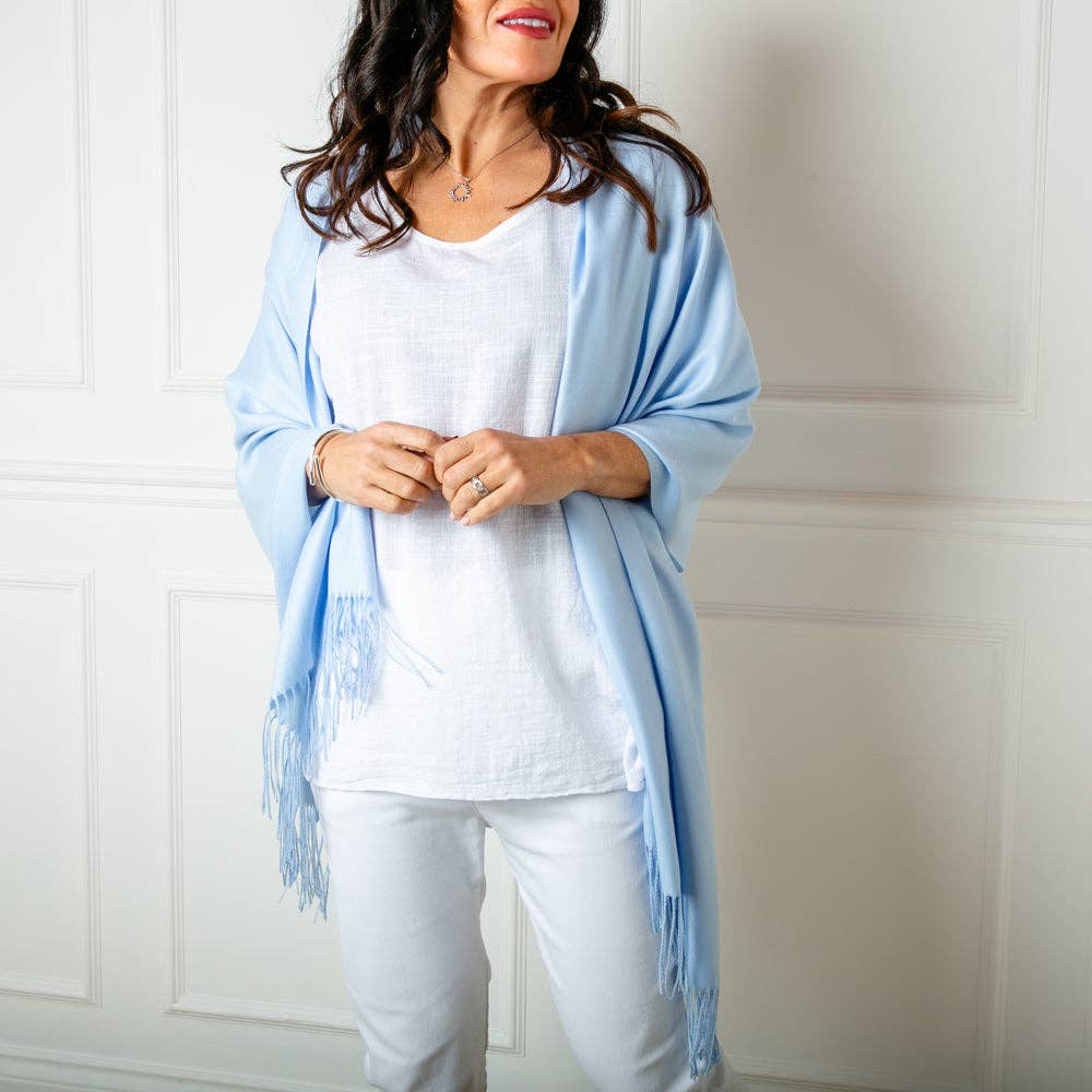 Pashmina: Baby Blue