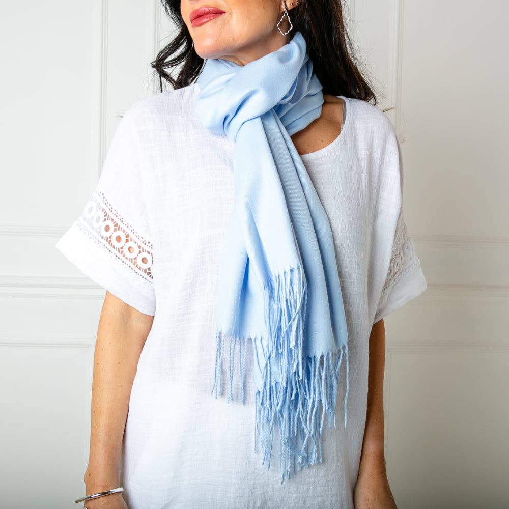 Pashmina: Baby Blue